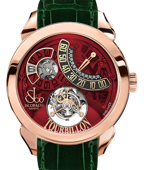 Review Jacob & Co Replica PT510.40.NS.PR.A Palatial Flying Tourbillon Jumping Hours watch